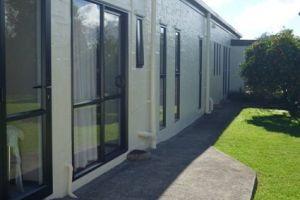 window door joinery installation