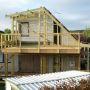 beach house framing upstairs extension