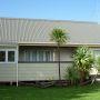 beach house deck and house extension