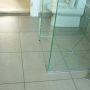 Contemporary bathroom renovation Whangarei including tiled walk in shower.