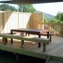 decking and privacy screening