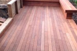 hardwood deck