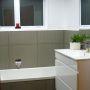 modern tiled bathroom