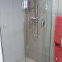 tiled shower frameless glass