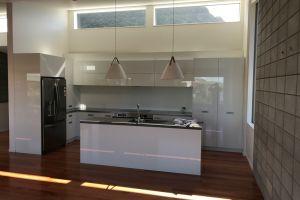 Modern kitchen design wooding flooring
