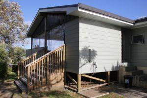 wide access deck stairs