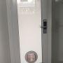 keyless aluminium door