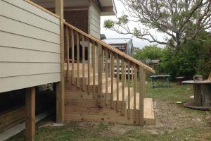 timber stairs