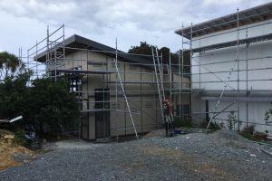 house extension and recladding