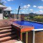 Deck extension & ballustrade installation for new pool area.