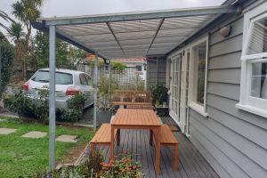 installation galvanised pergola roof whangarei